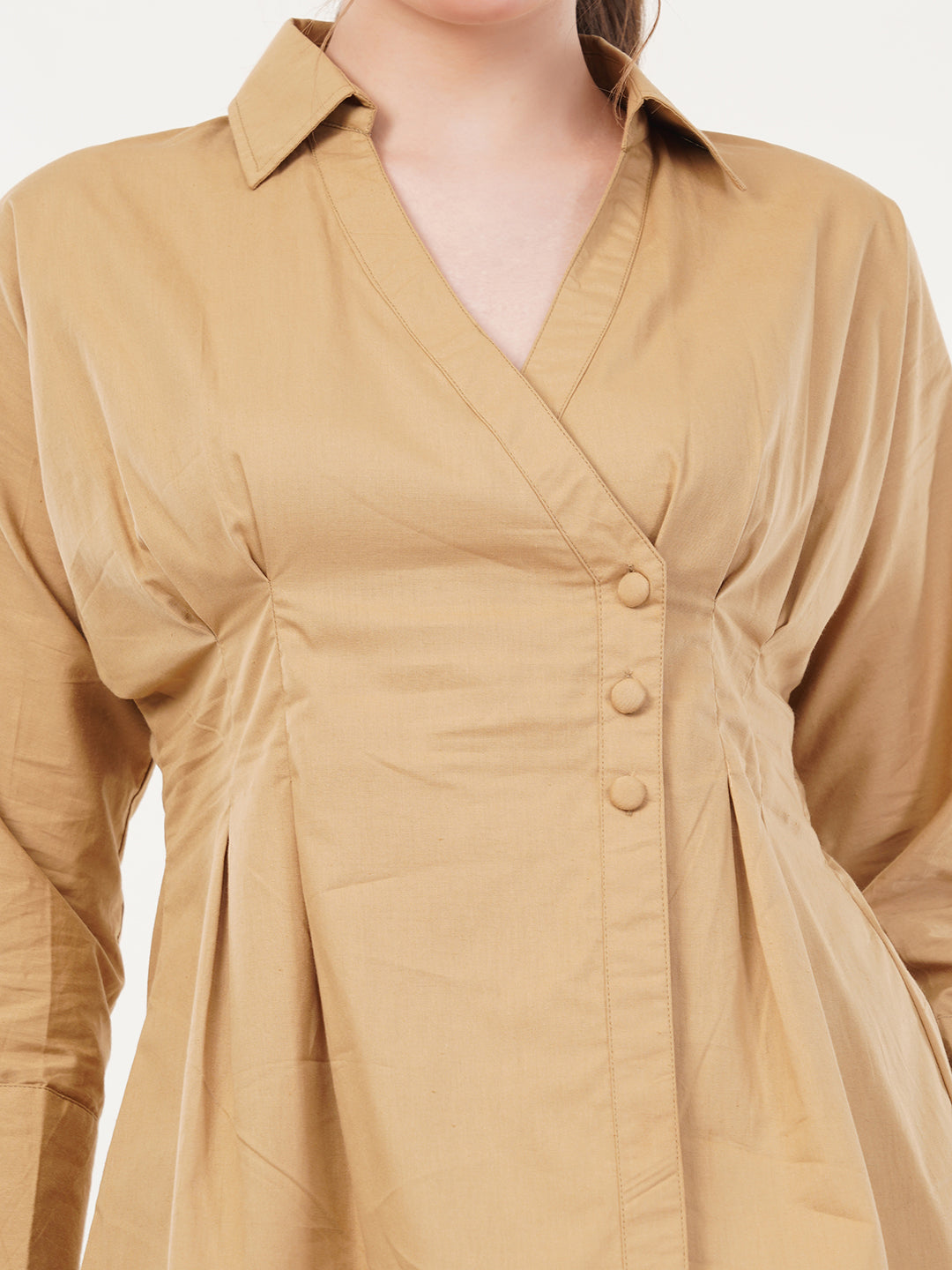 Clobug Women Beige Top