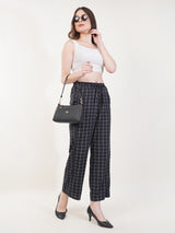 Clobug Women Cotton Blend Printed Trouser