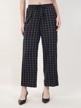 Clobug Women Cotton Blend Printed Trouser