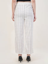 Clobug Women Cotton Blend Printed Trouser