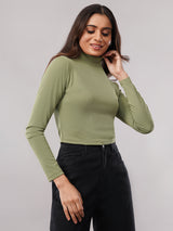 Clobug women High Neck Top