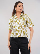 Clobug Women Printed Shirt