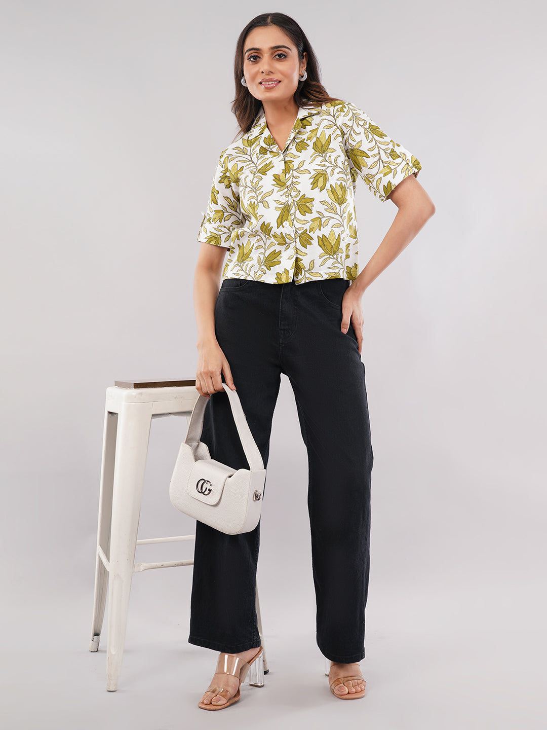 Clobug Women Printed Shirt