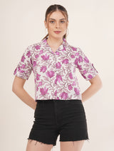 Clobug Women Printed Shirt