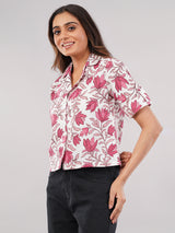 Clobug Women Printed Shirt