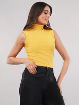 Clobug women High Neck Top