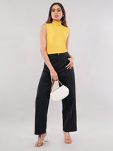 Clobug women High Neck Top