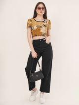 Clobug Women Crop Top