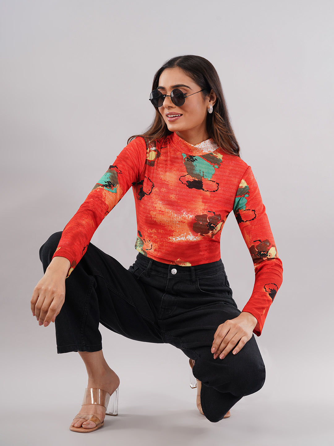 Clobug Women Printed Top