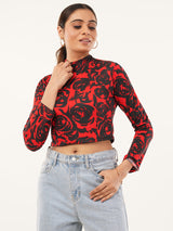 Clobug Women Printed Top