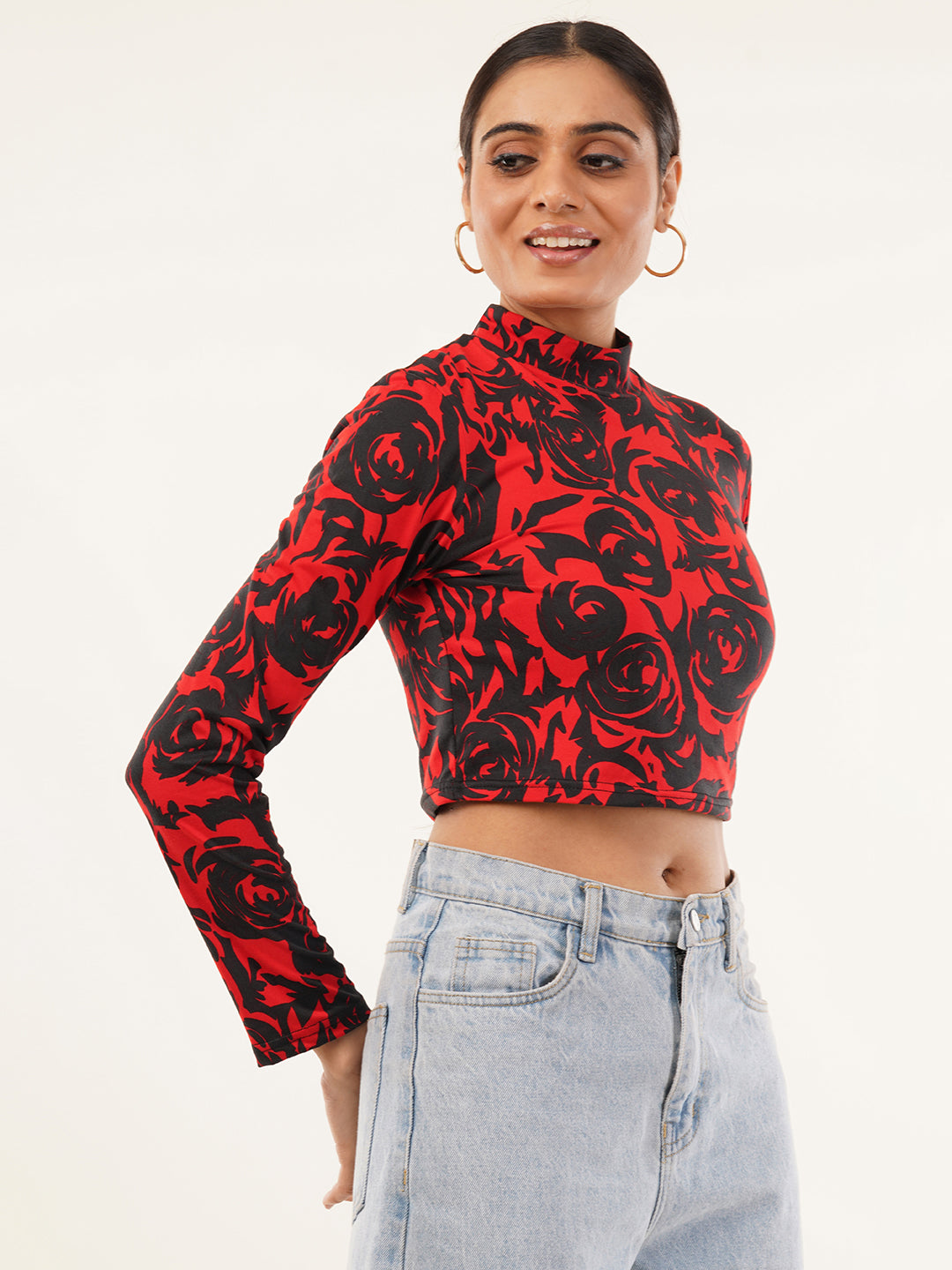 Clobug Women Printed Top