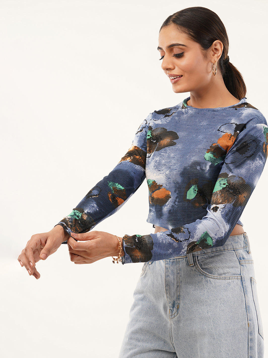 Clobug Women Printed Top