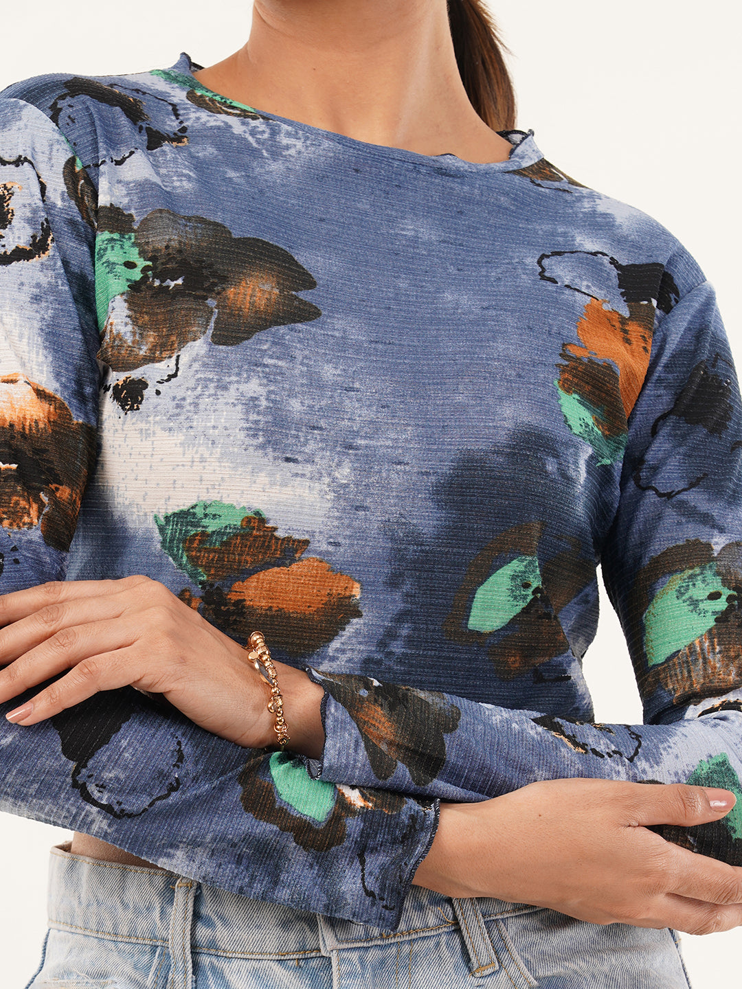 Clobug Women Printed Top