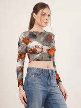 Clobug Women Printed Top