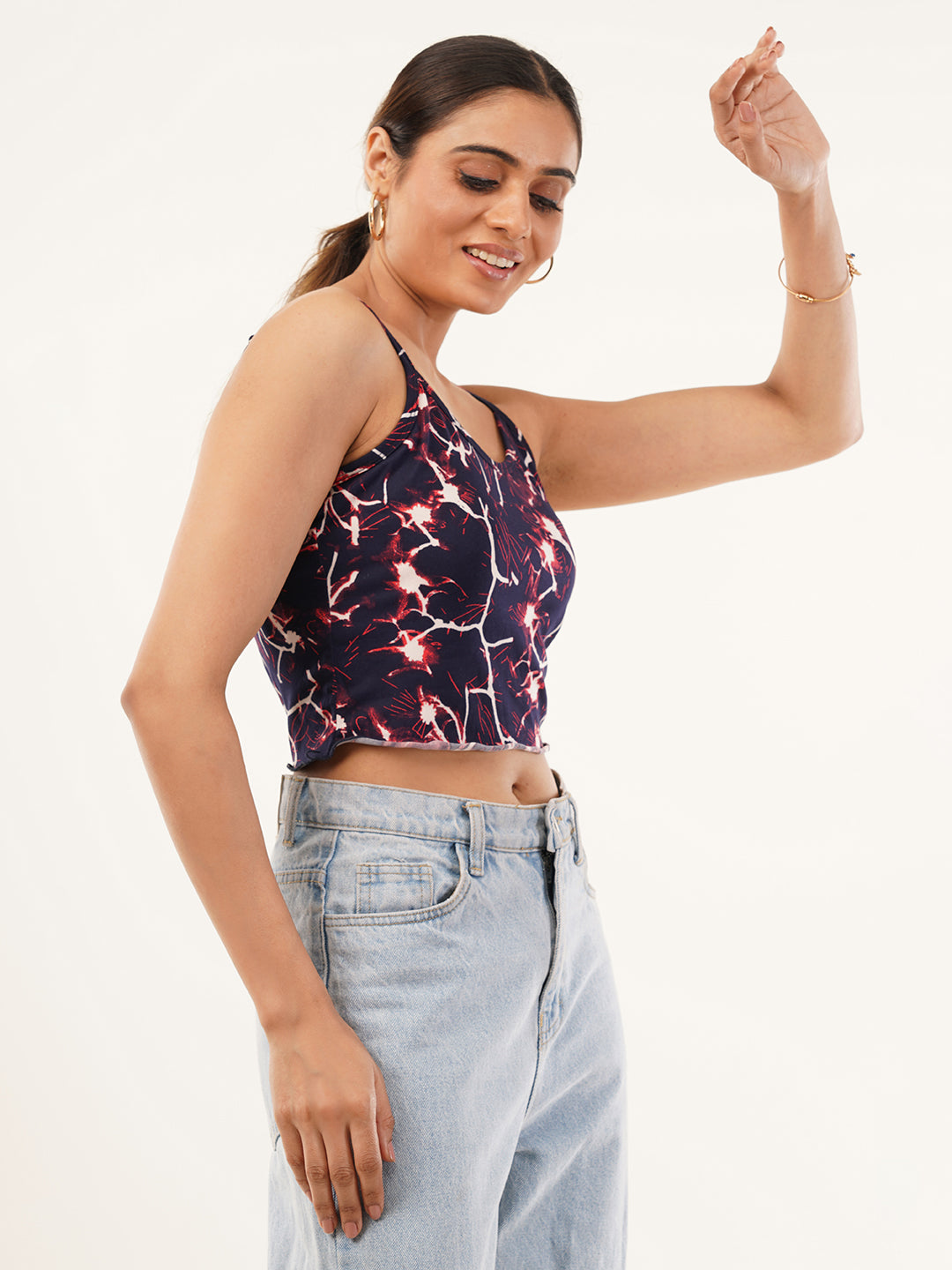 Clobug Women Printed Top