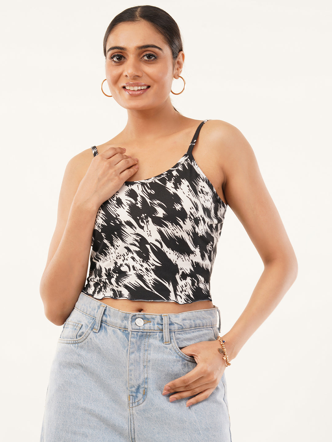 Clobug Women Printed Top