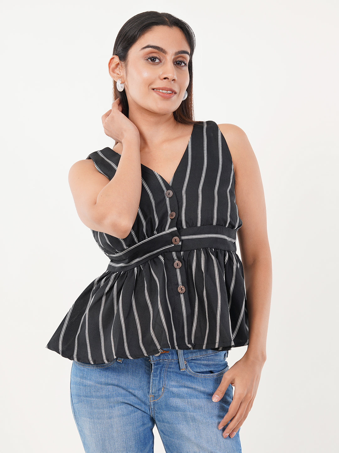 Clobug Women Printed Top