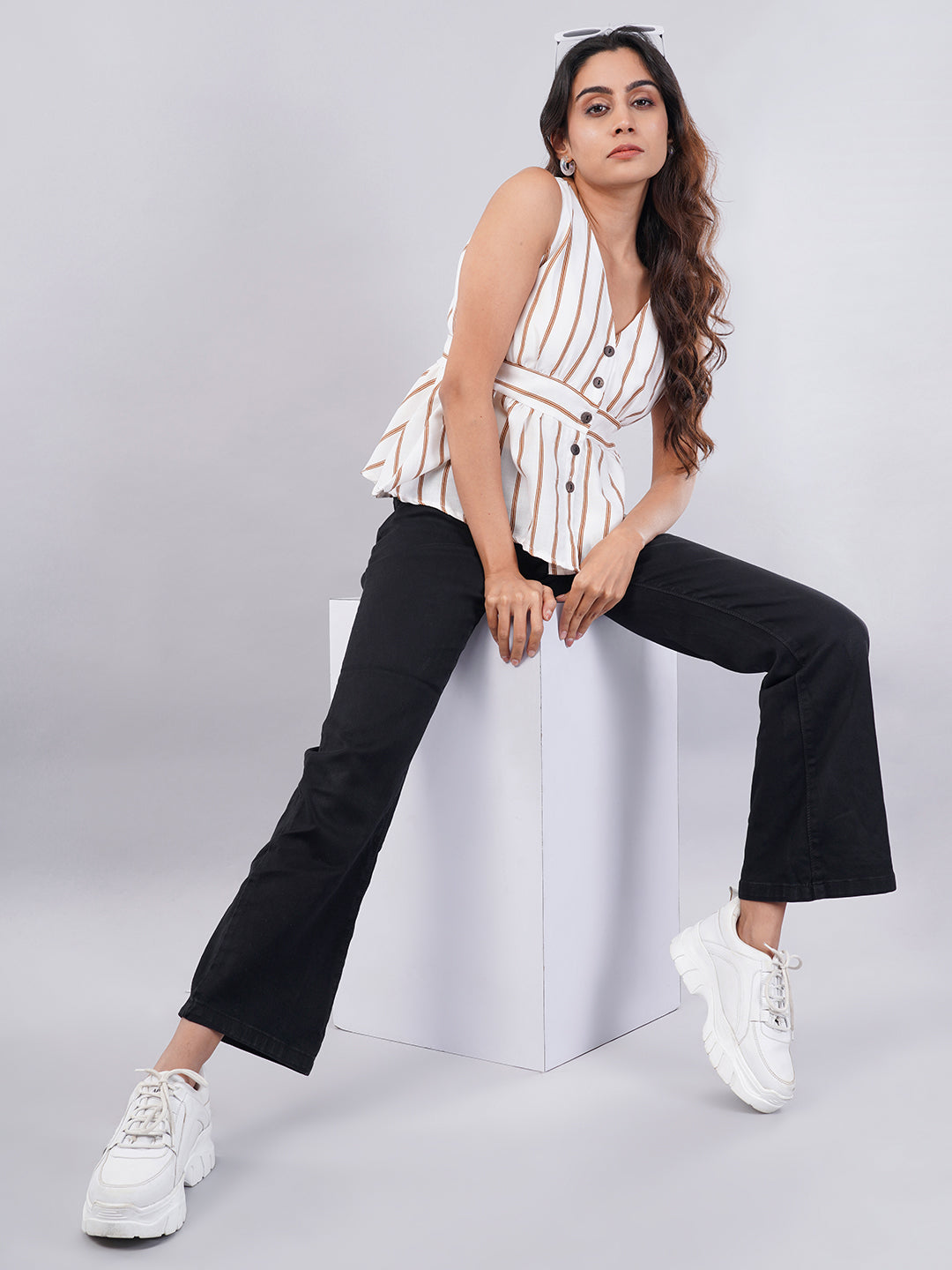 Clobug Women Printed Top