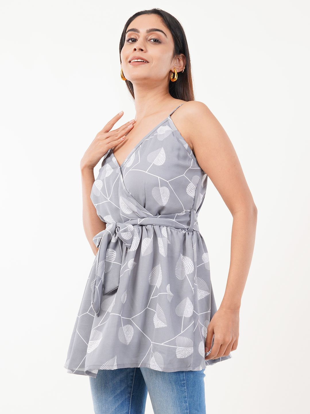 Clobug Women Printed Top