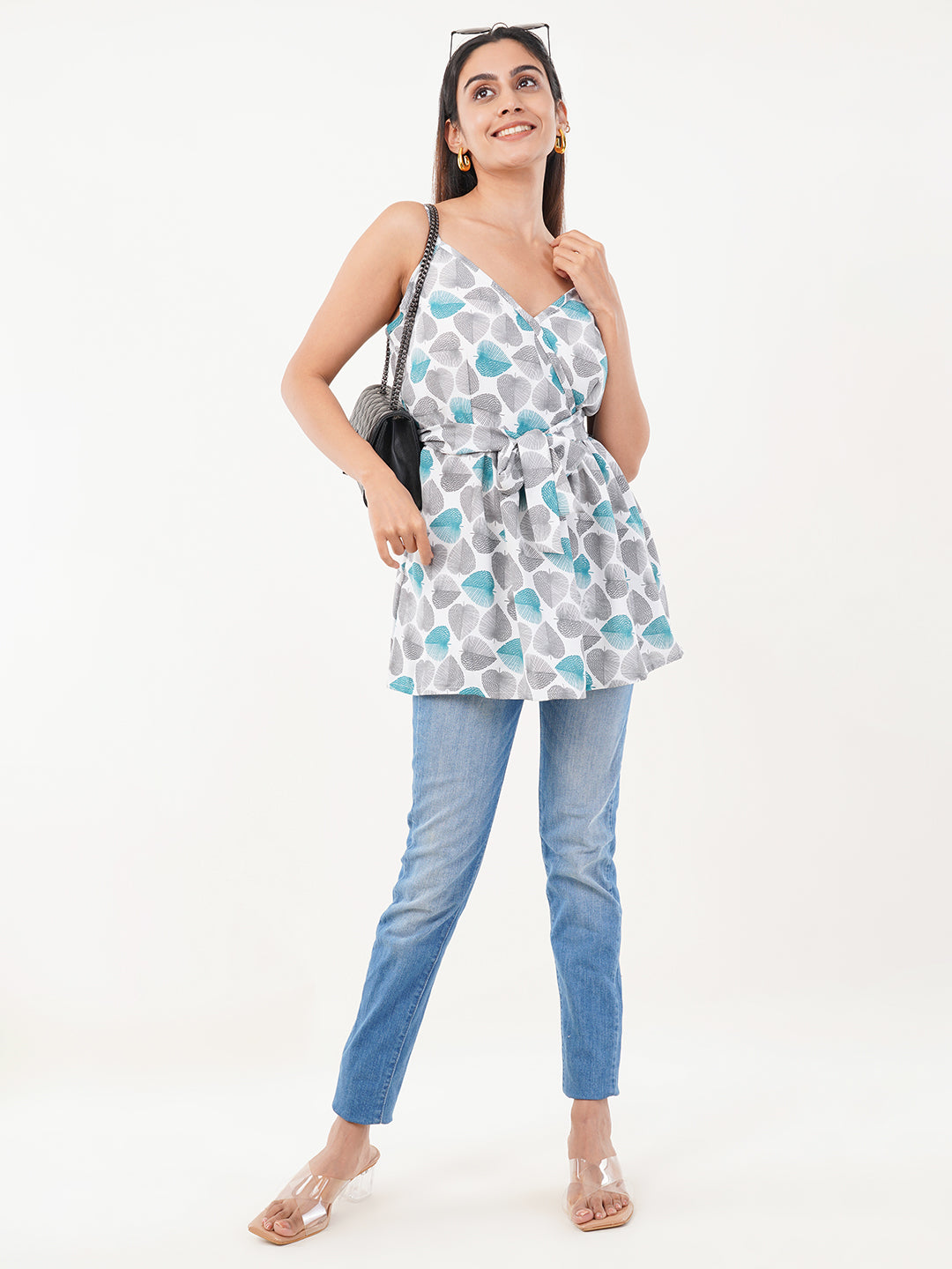 Clobug Women Printed Top