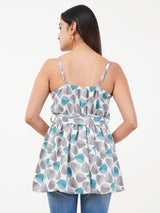 Clobug Women Printed Top