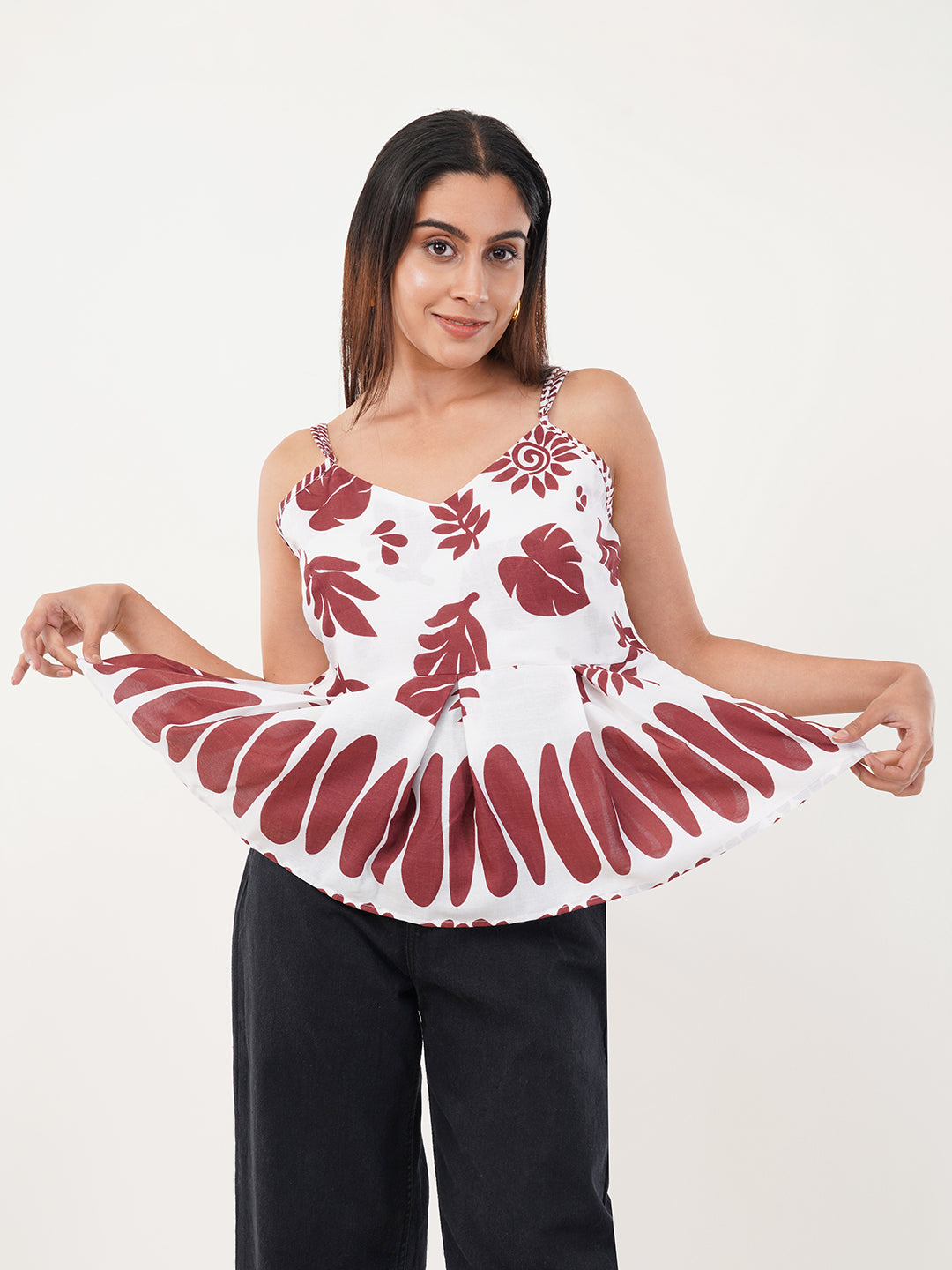 Clobug Women Printed Top