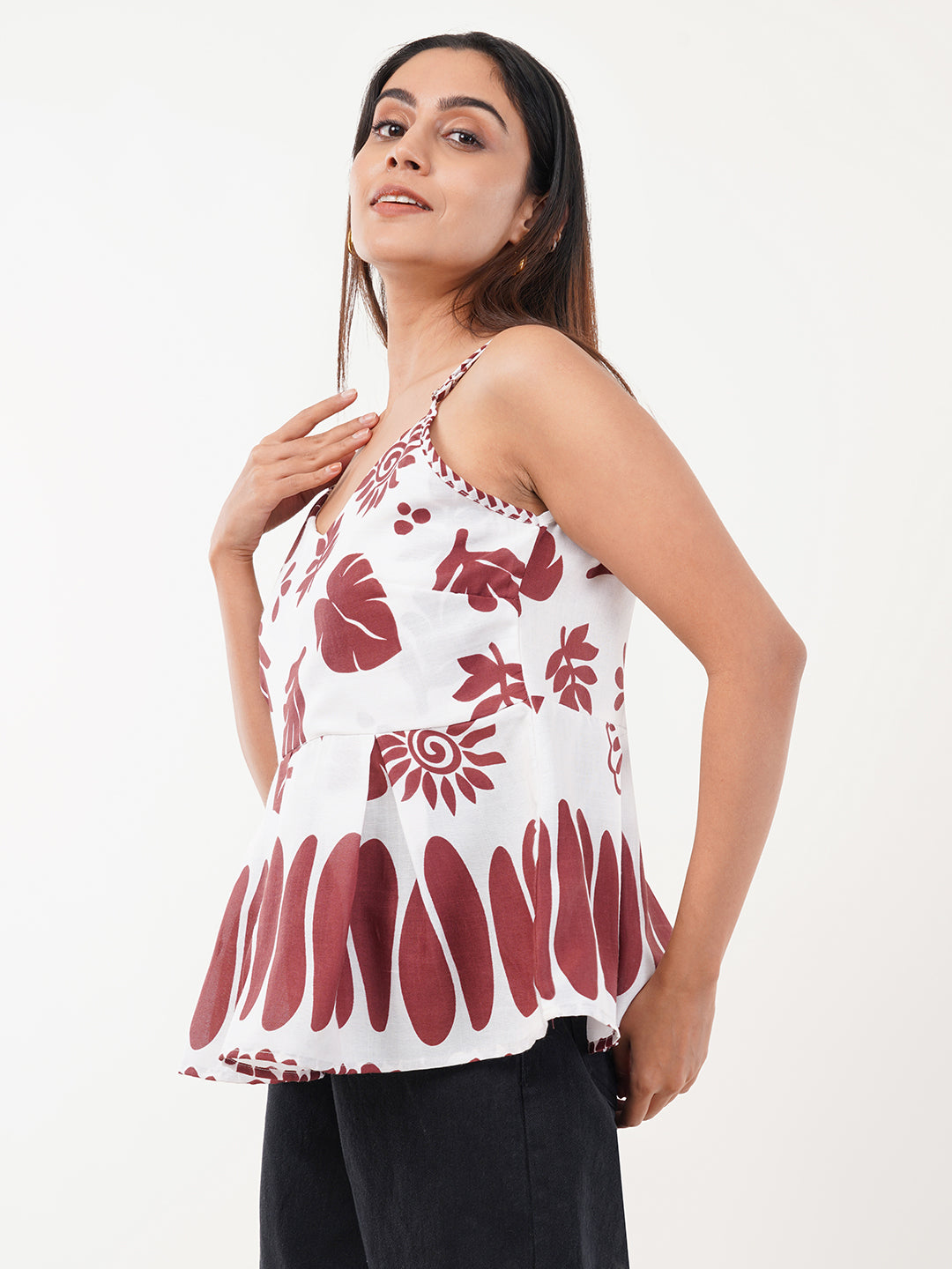 Clobug Women Printed Top