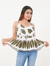 Clobug Women Printed Top