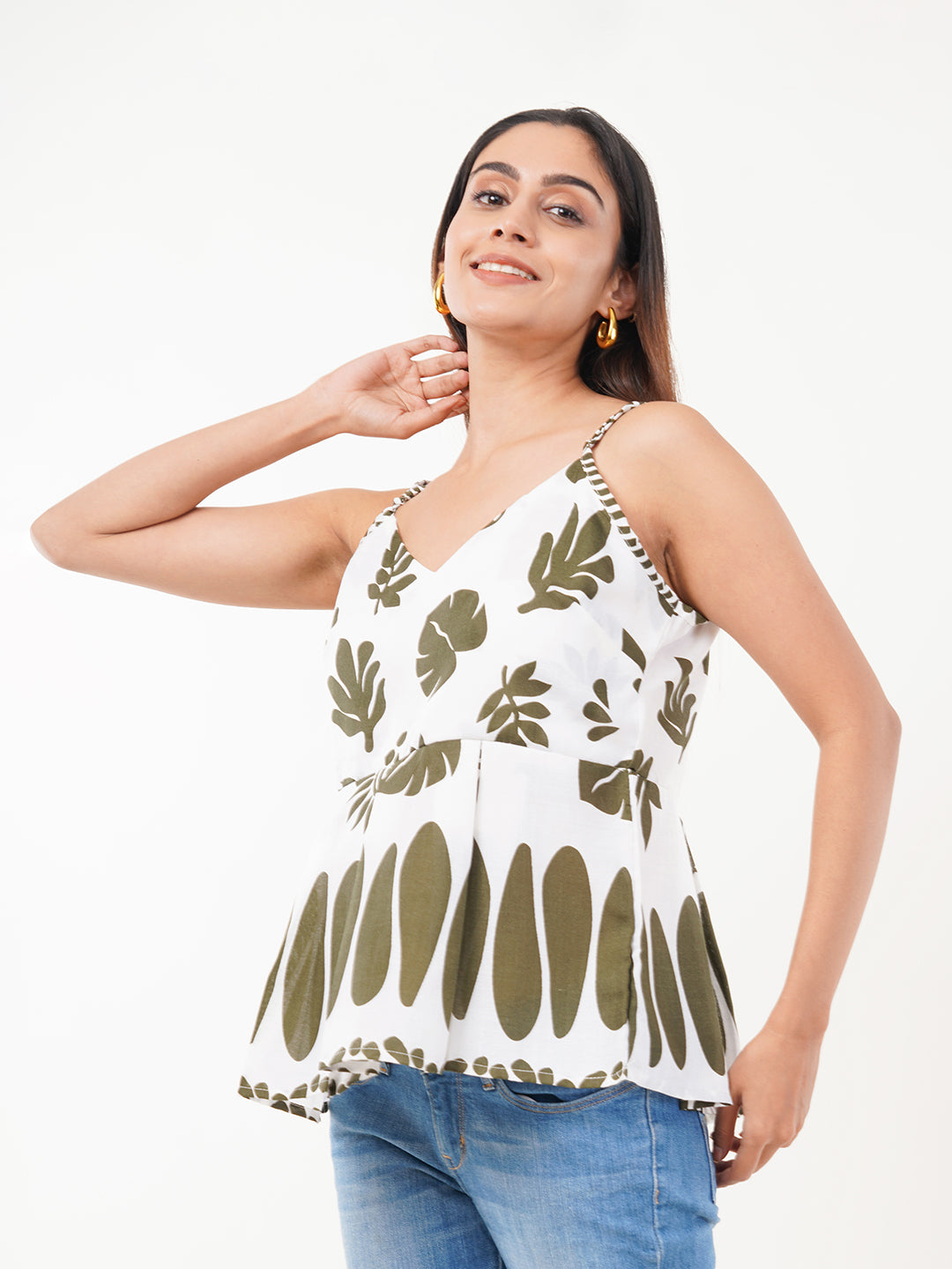 Clobug Women Printed Top