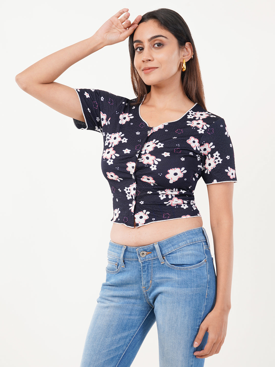 Clobug Women Printed Top