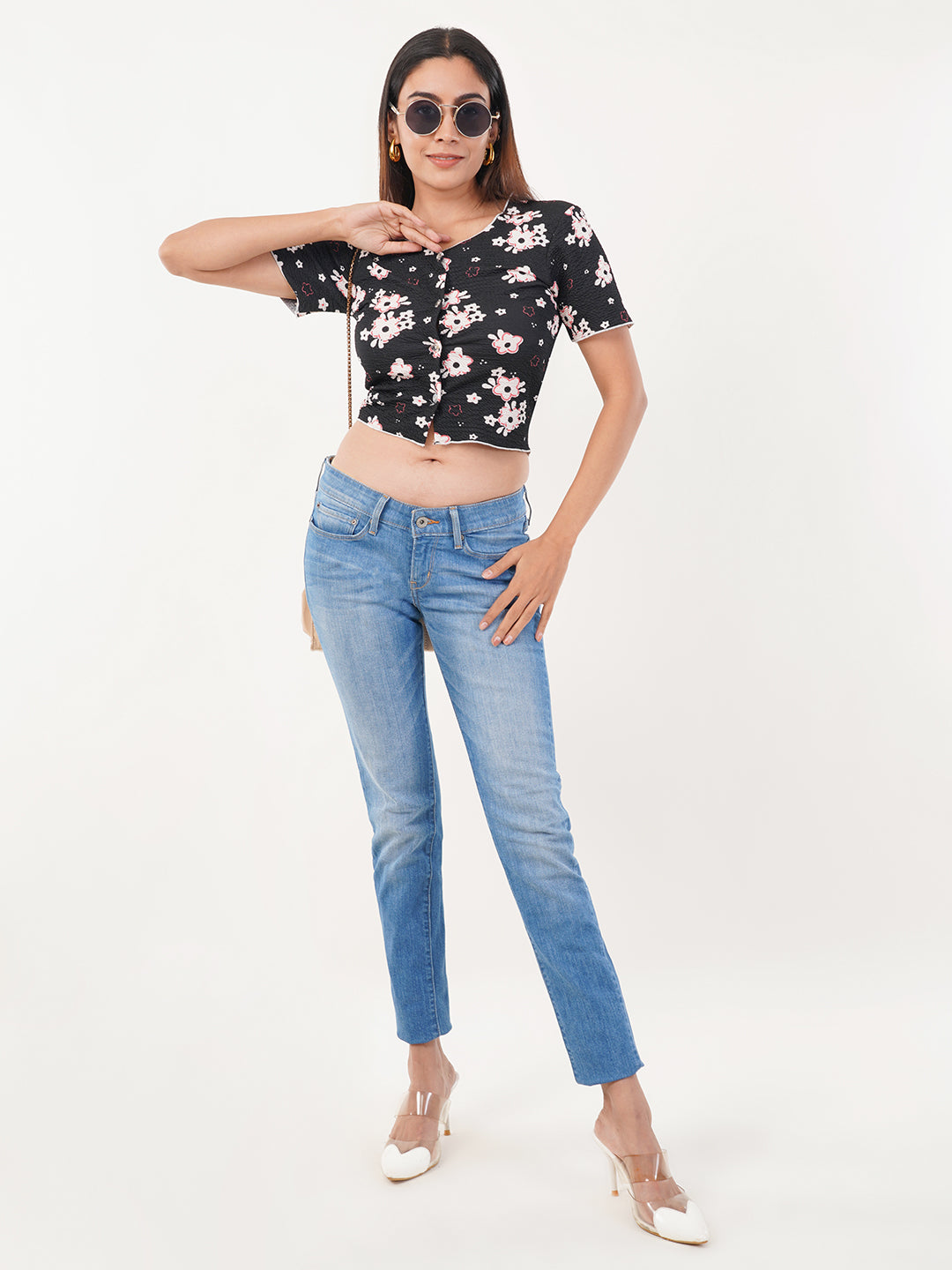 Clobug Women Printed Top