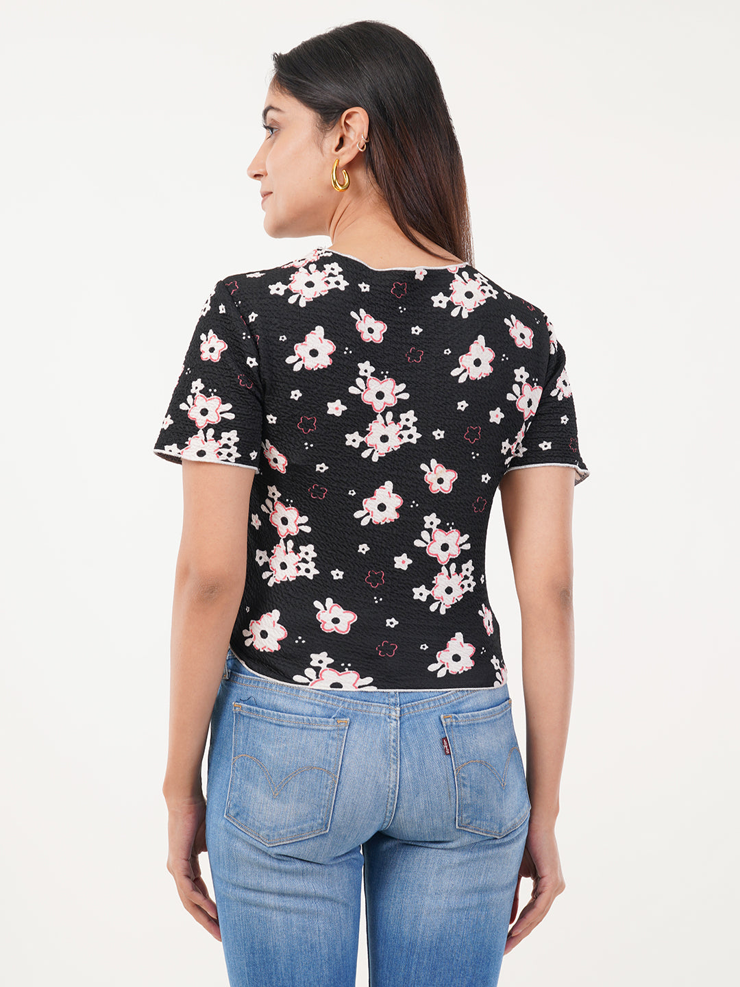 Clobug Women Printed Top