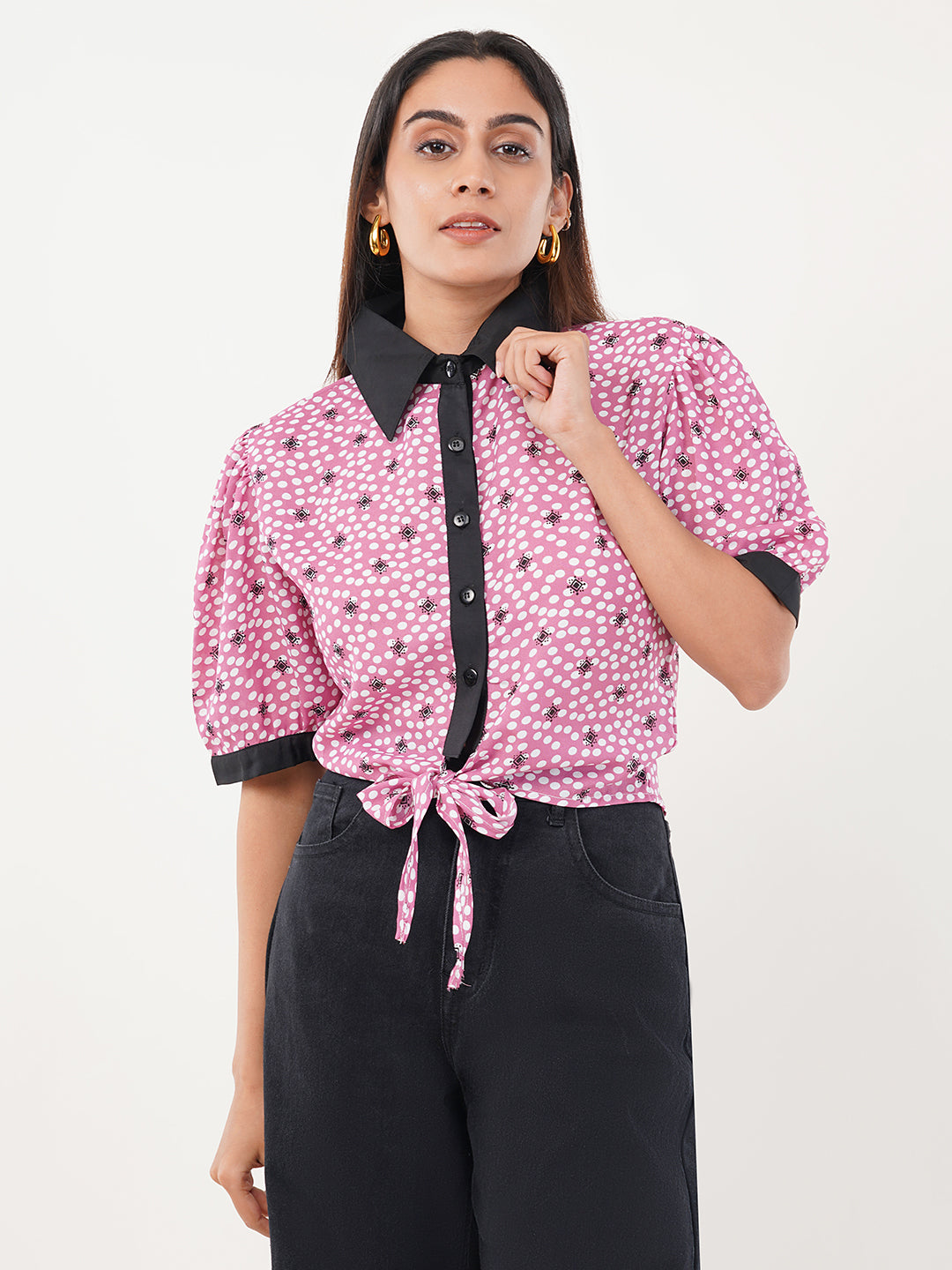 Clobug Women Printed Top