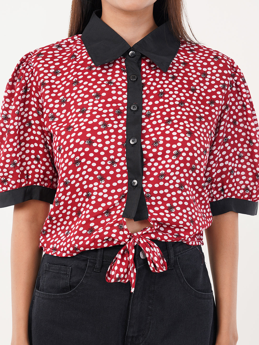 Clobug Women Printed Top