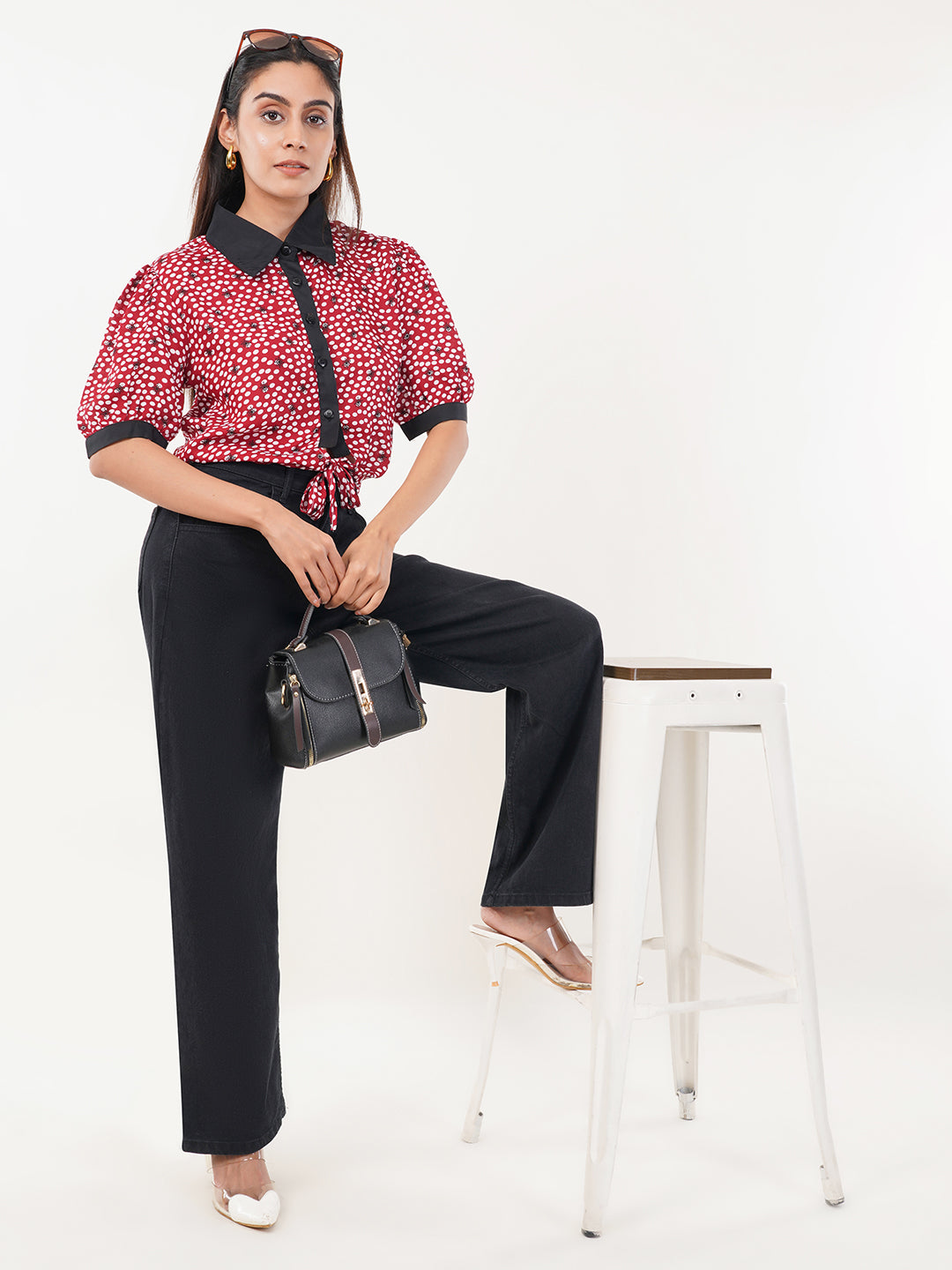 Clobug Women Printed Top