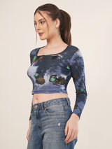 Clobug Women Printed Top