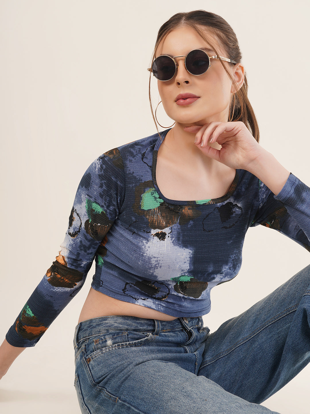 Clobug Women Printed Top