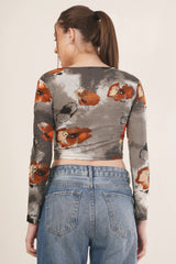 Clobug Women Printed Top