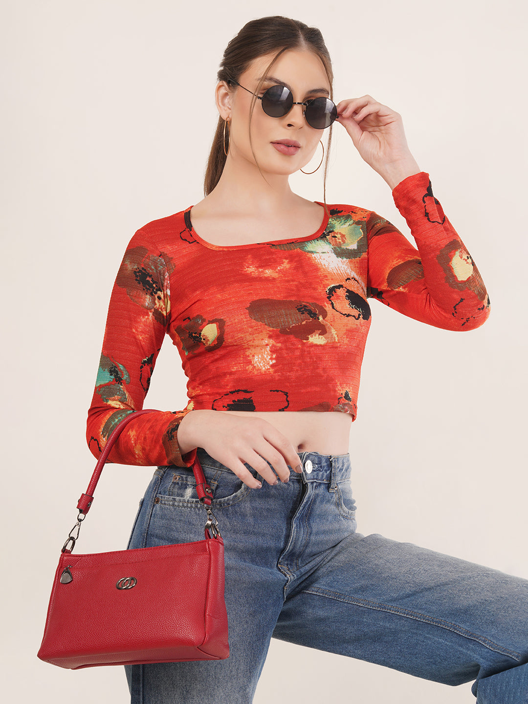 Clobug Women Printed Top