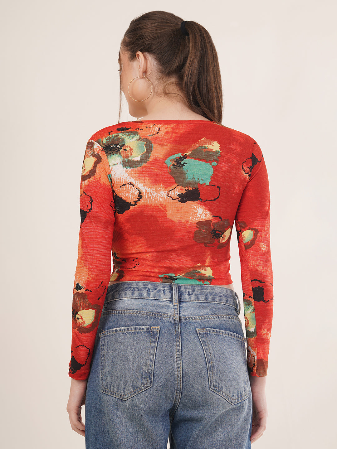 Clobug Women Printed Top