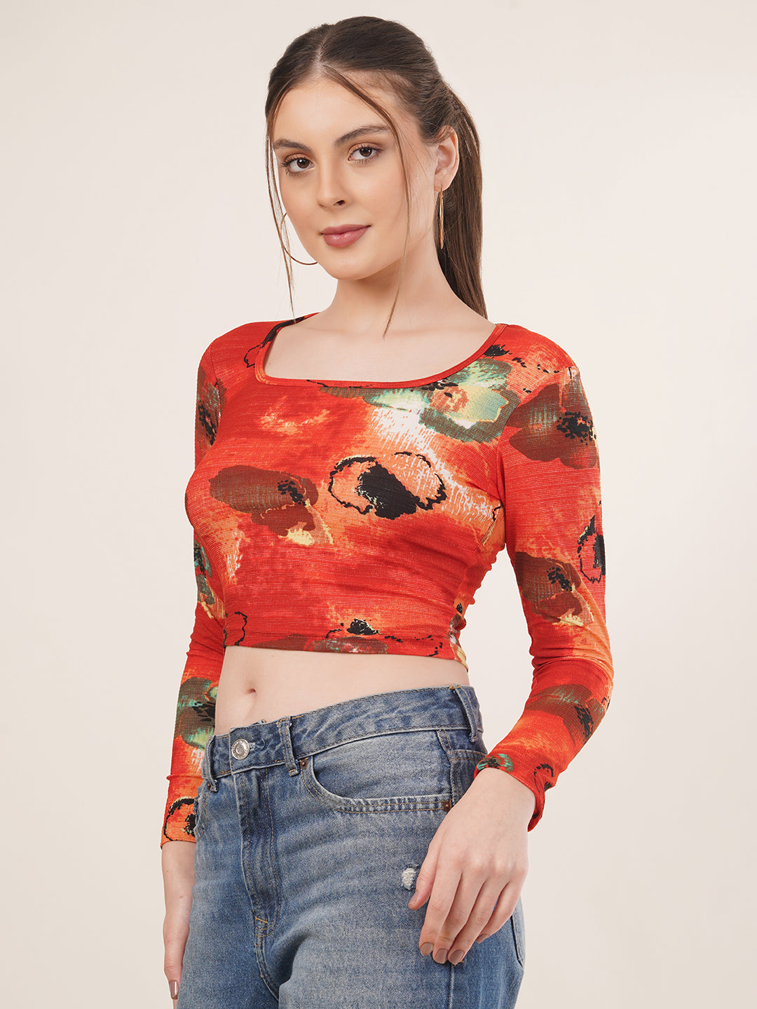 Clobug Women Printed Top