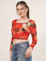 Clobug Women Printed Top