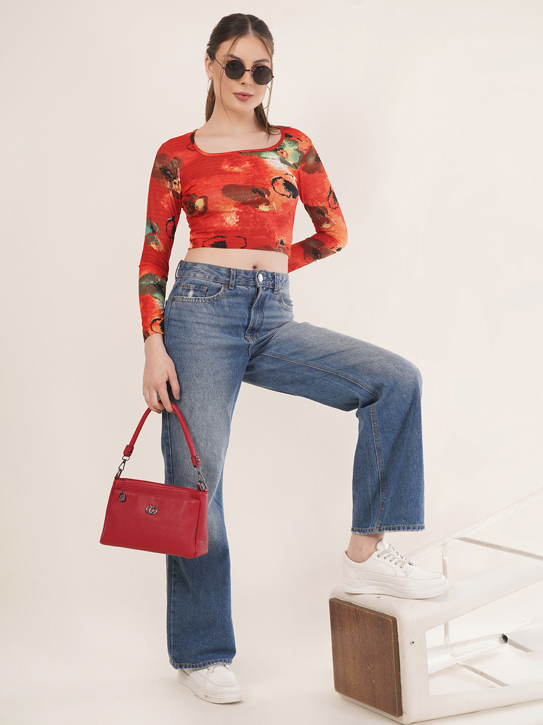 Clobug Women Printed Top