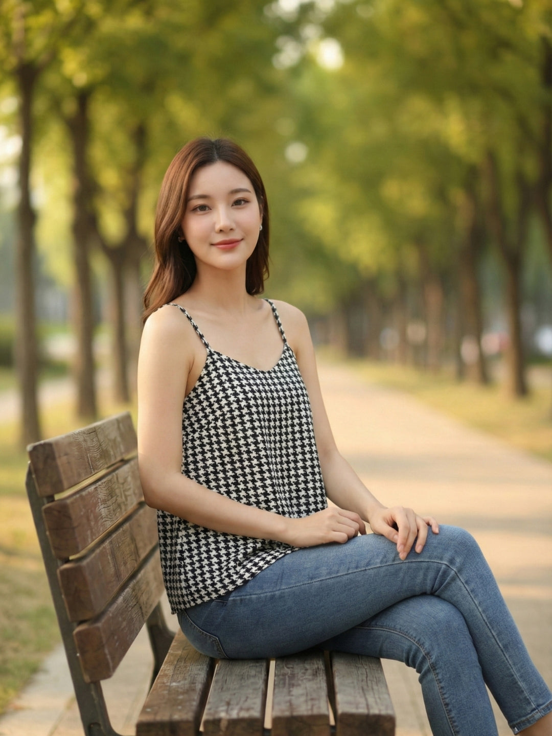 Clobug Women Check Top