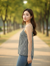 Clobug Women Check Top