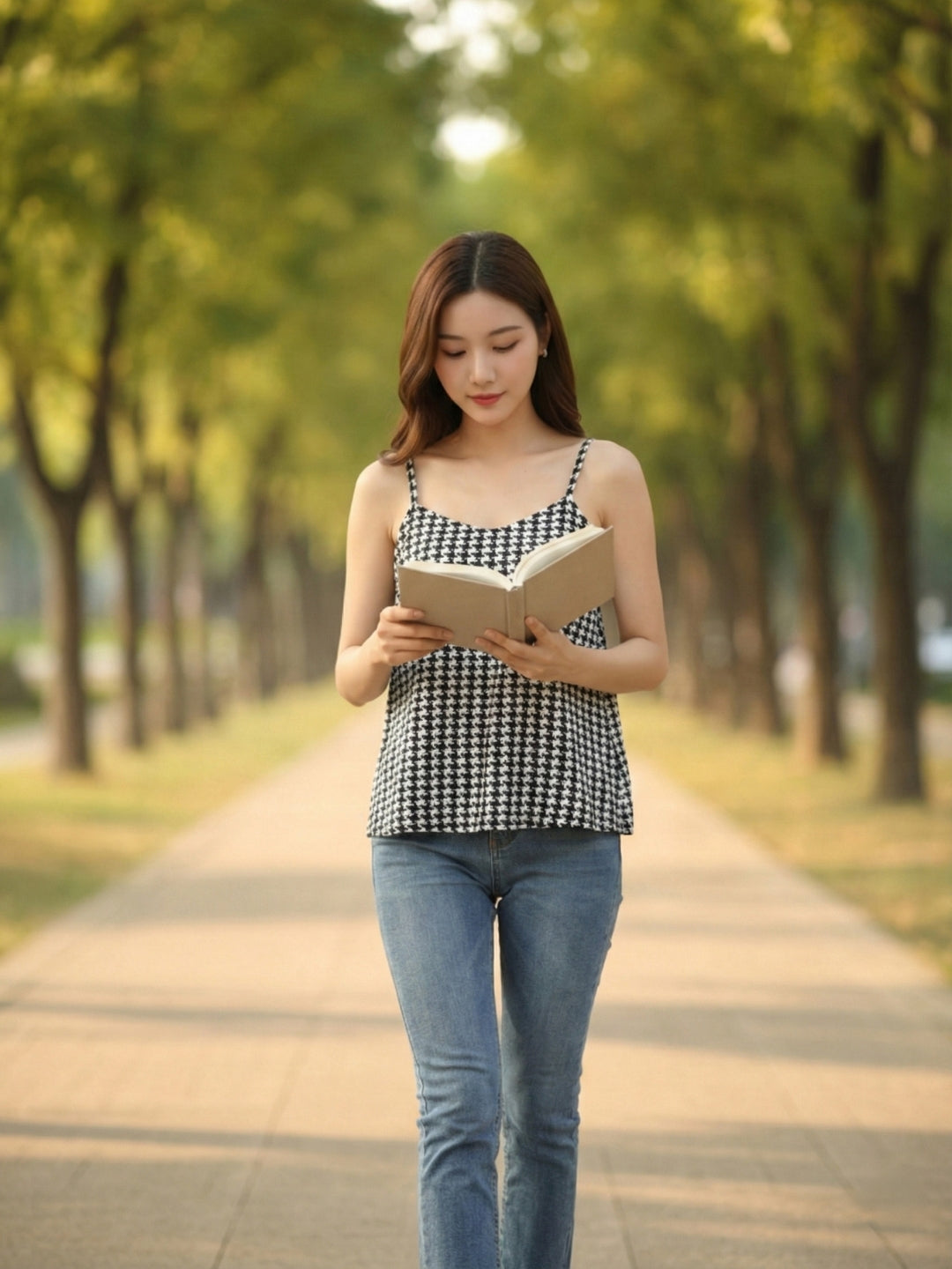 Clobug Women Check Top