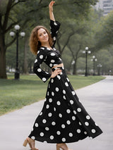 clobug-women-polka-printed-full-sleeve-crepe-top-skirt-set