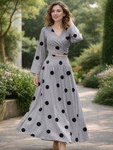 clobug-women-polka-printed-full-sleeve-crepe-top-skirt-set