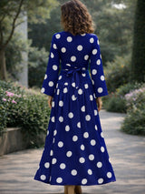 clobug-women-polka-printed-full-sleeve-crepe-top-skirt-set