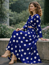 clobug-women-polka-printed-full-sleeve-crepe-top-skirt-set